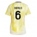 Maillot de foot Juventus Danilo Luiz #6 Extérieur vêtements Femmes 2024-25 Manches Courtes